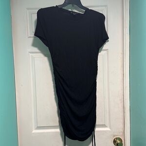 Ruched side dress